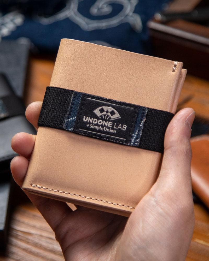 UNDONE LAB + Simple Union: Card Wallet (Tan) - UNDONE Watches